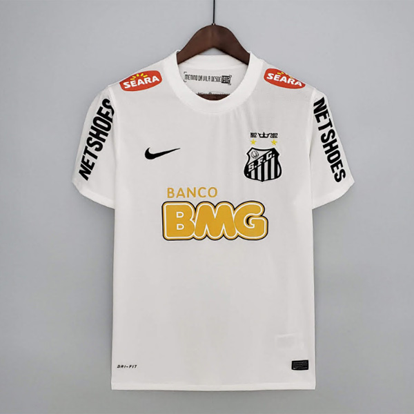 Tailandia Camiseta Santos 1ª Retro 2011-2012