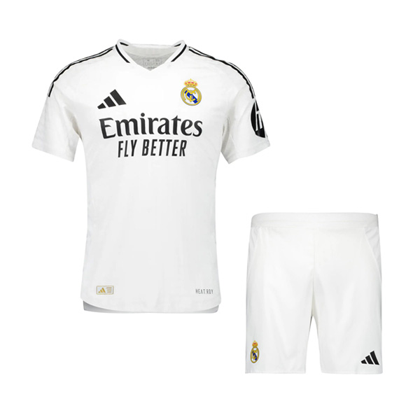 Camiseta Real Madrid 1ª Niños 2024-2025 Blanco